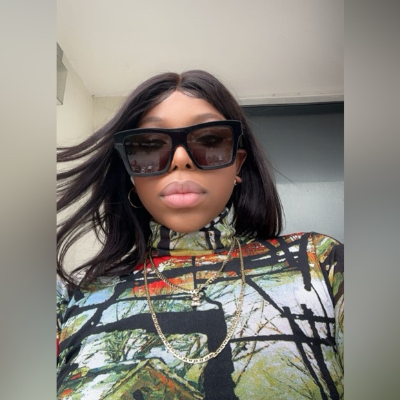 New - 💯Authentic Gucci Solid Grey Rectangular Unisex Sunglasses GG0962S 0… - Picture 4 of 14